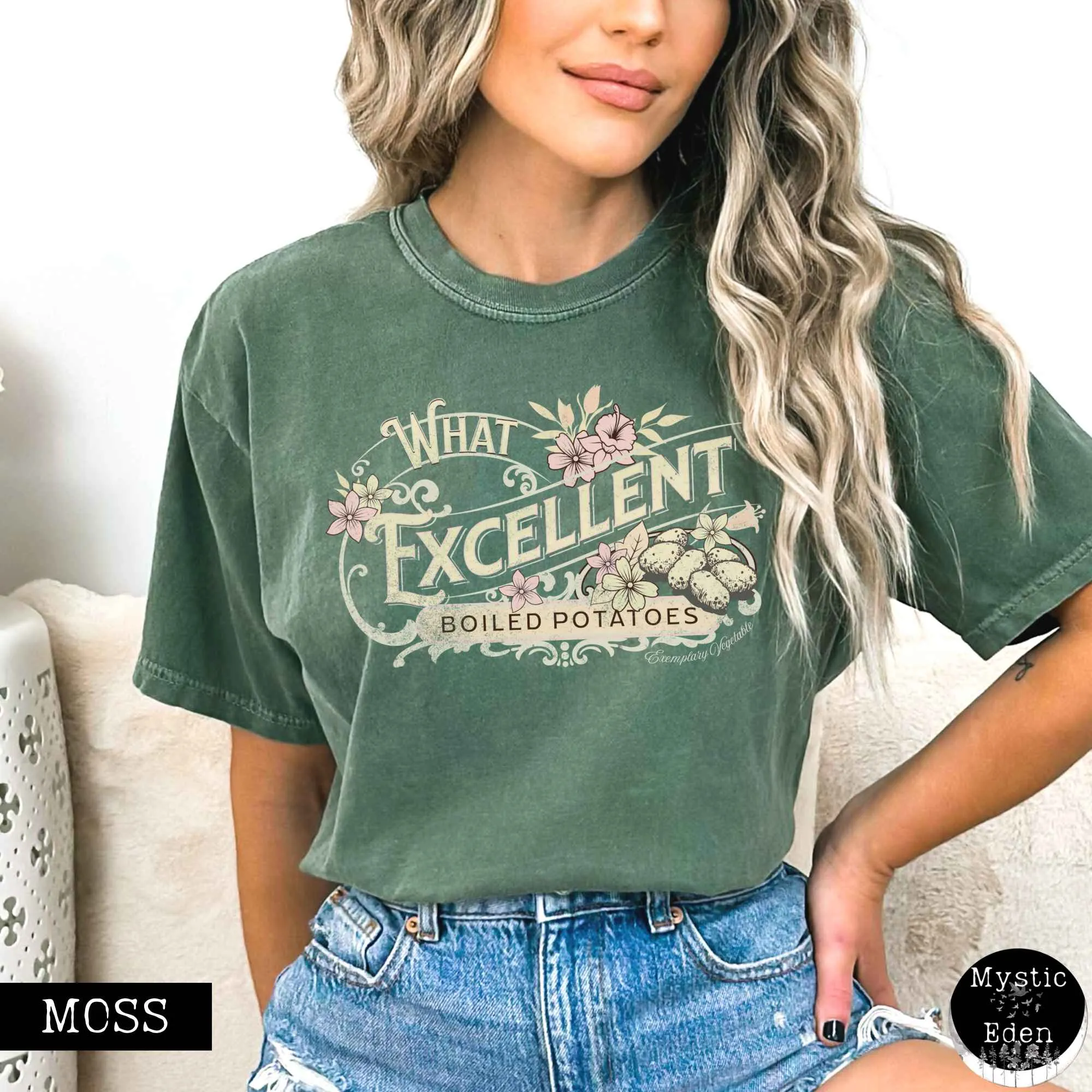 What Excellent Boiled Potatoes Sense and Sensibility - Jane Austen Shirt