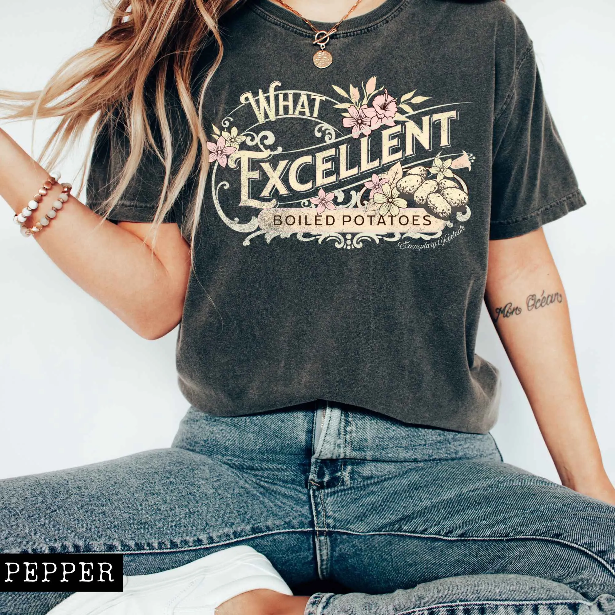 What Excellent Boiled Potatoes Sense and Sensibility - Jane Austen Shirt
