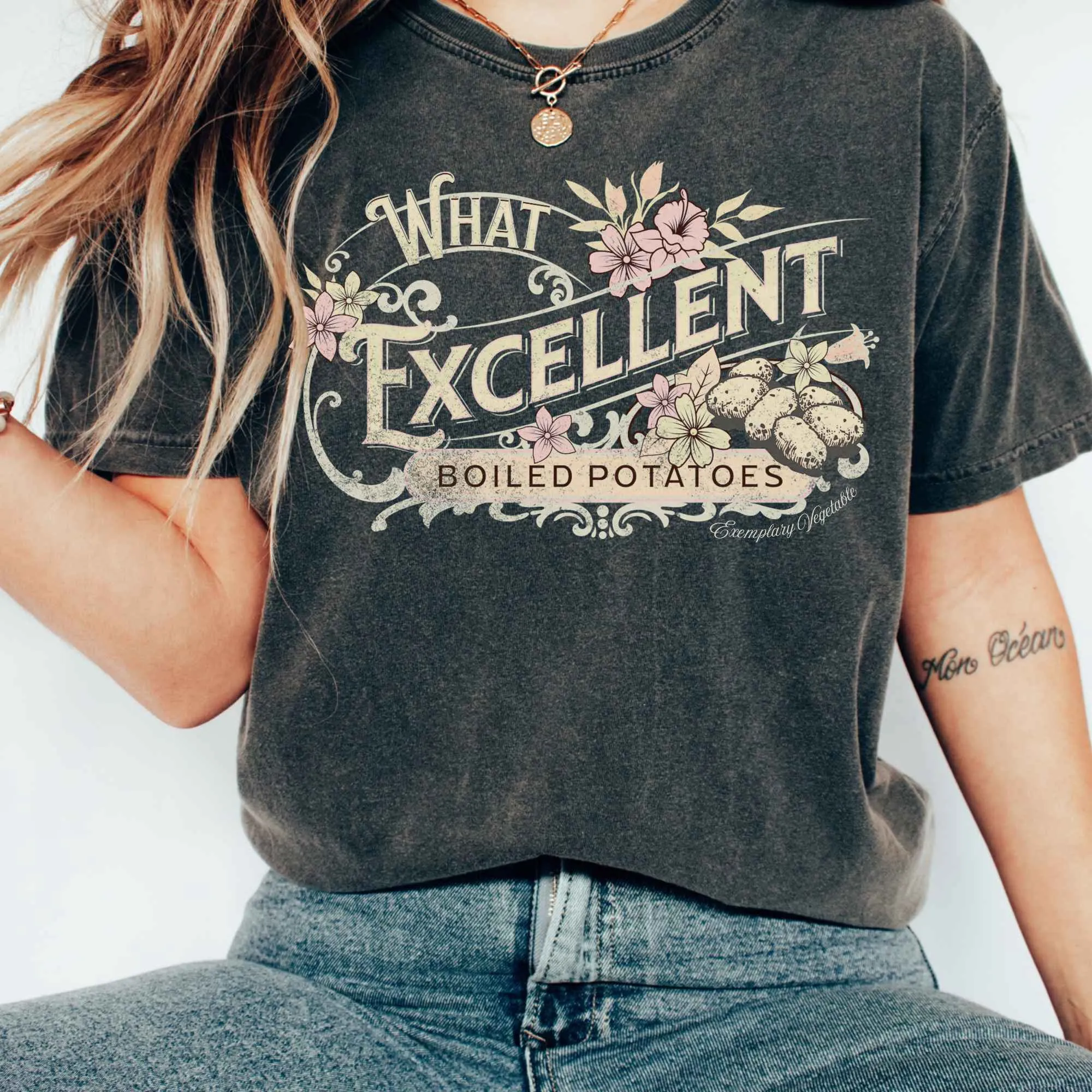 What Excellent Boiled Potatoes Sense and Sensibility - Jane Austen Shirt