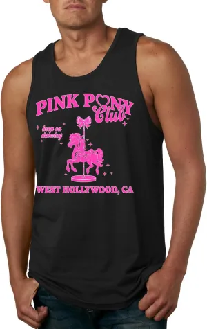Wild Bobby Pink Pony Club West Hollywood California Logo | Fan Lyrics Music Concert Merch Pop Culture Shirt