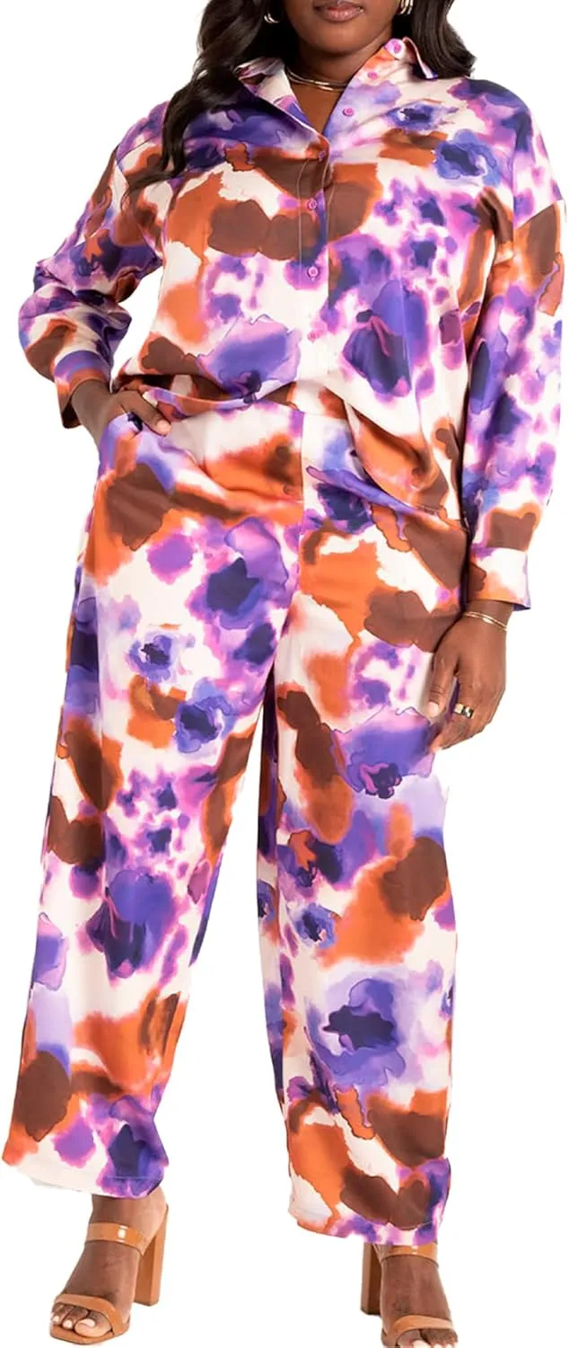 Woman Within Women's Plus Size Printed Sweatshirt
