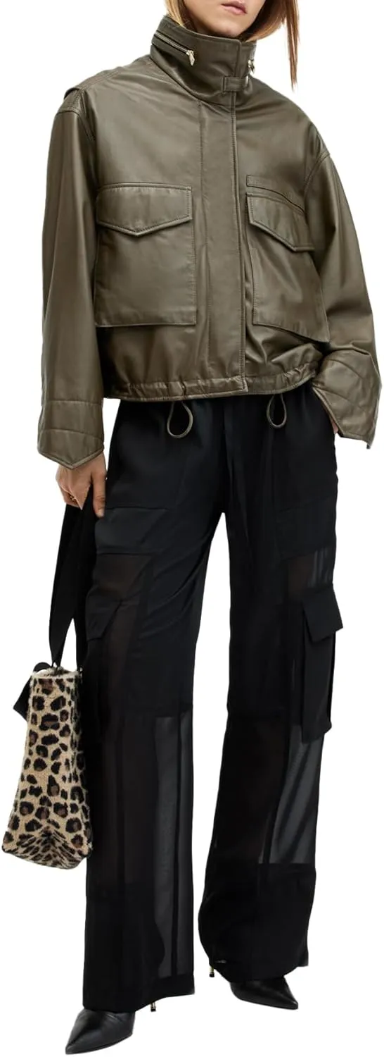 Women's Clay Leather Jacket