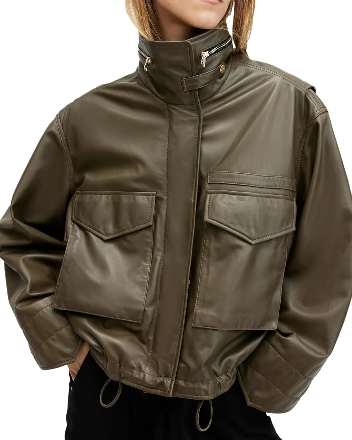 Women's Clay Leather Jacket