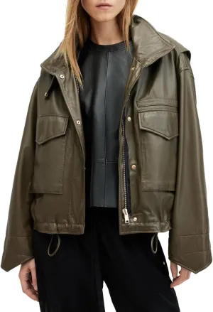 Women's Clay Leather Jacket