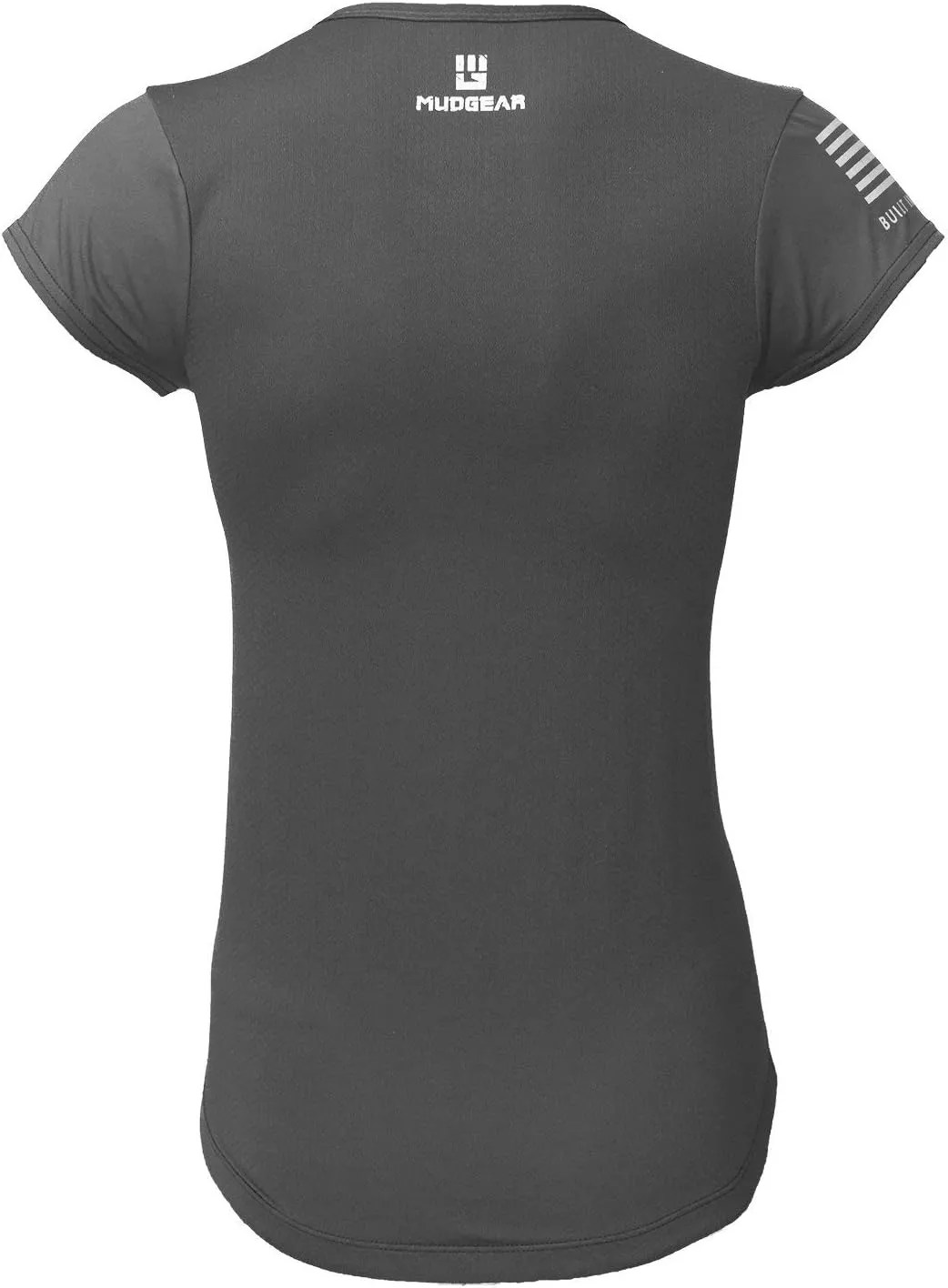 Women's Fitted Performance Race Shirt Short Sleeve for Active Sport, Yoga, Running, Fitness, Workout, Gym