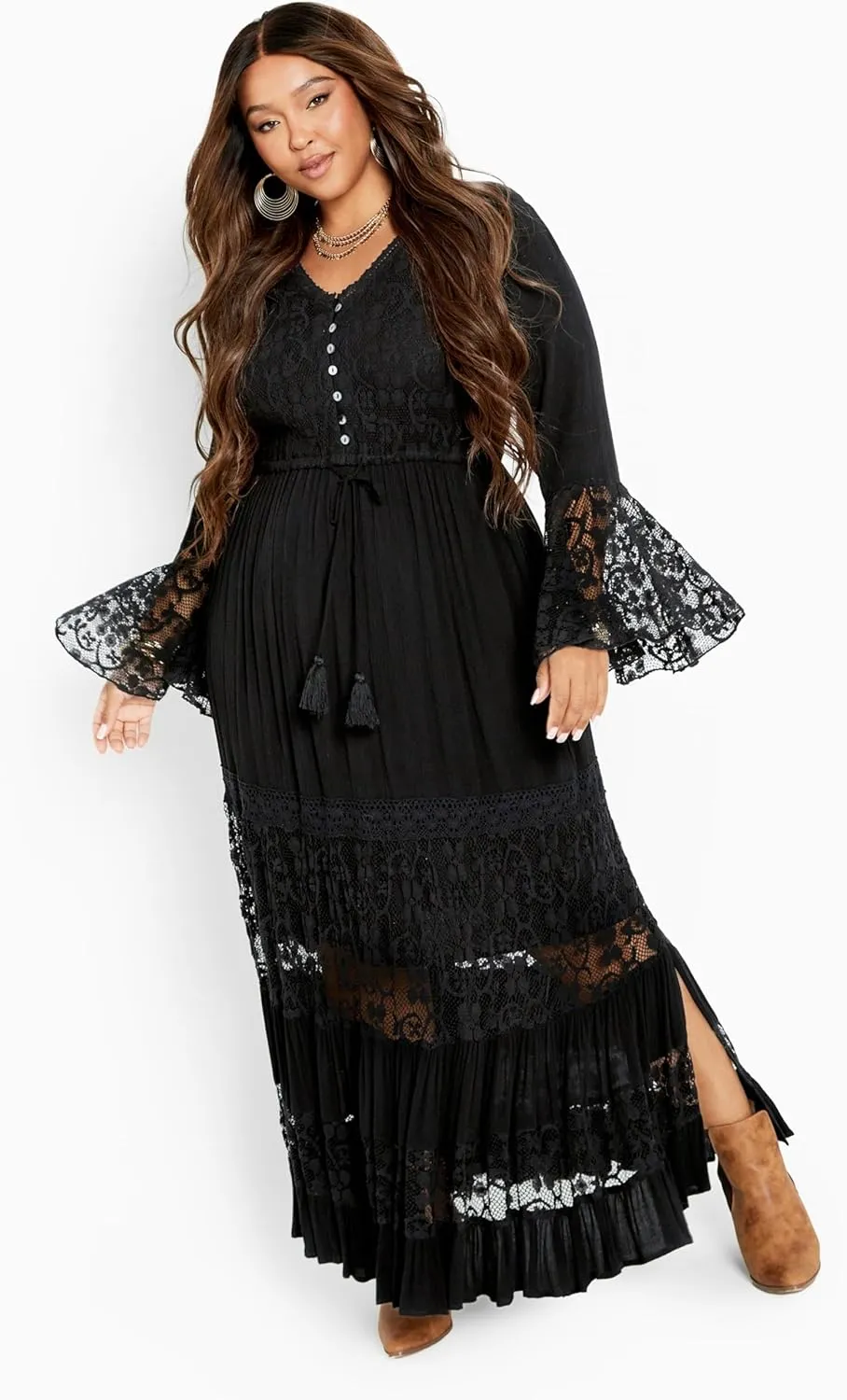 Women's Plus Size Maxi Tisha Lace