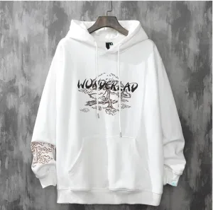 Y2K Anime Hoodies Aesthetic Sakura Graphic Sweatshirt Japanese Harajuku Oversized Zip Up Hooded Tops Alt Emo Clothes